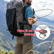 Folding Stool and Chair Combo for Camping Hiking and BBQ Durable Lightweight Portable