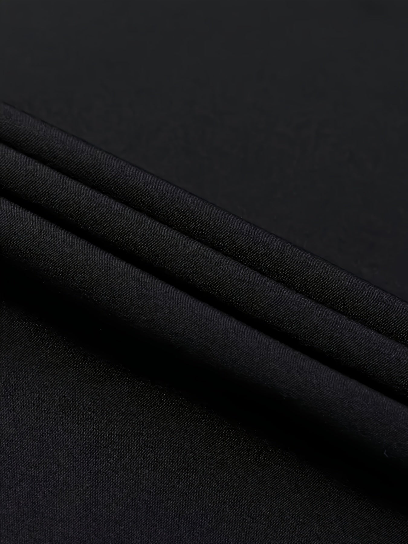 Men's Solid Color Long Sleeve Shirt Regular Fit Lightweight Woven Polyester Elastane