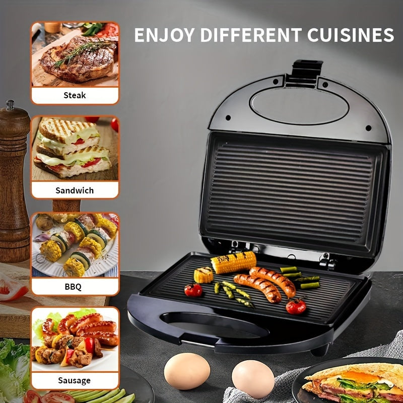 SOKANY116 Elektron Sendvich Tayyorlagichi - Nonushta, Vafli va Qaynatmalar uchun Ideal | 220-240V AQSh ulagichi