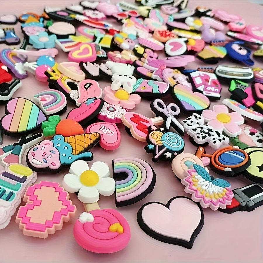 Pink Random Series Design Elements for DIY Crafts Party Decorations