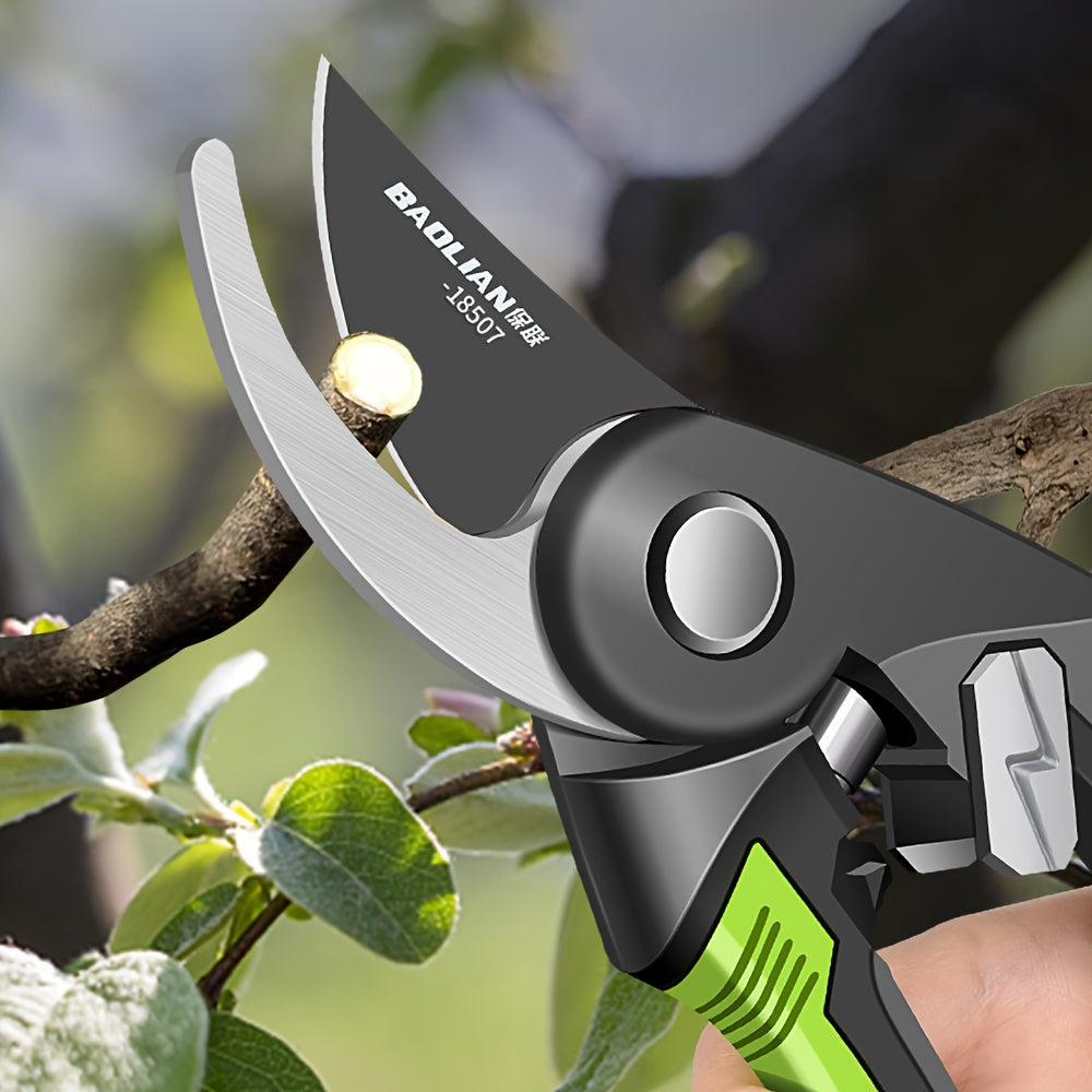 Professional Gardening Pruning Shears High Carbon Steel Ambidextrous Trim Tree Branches