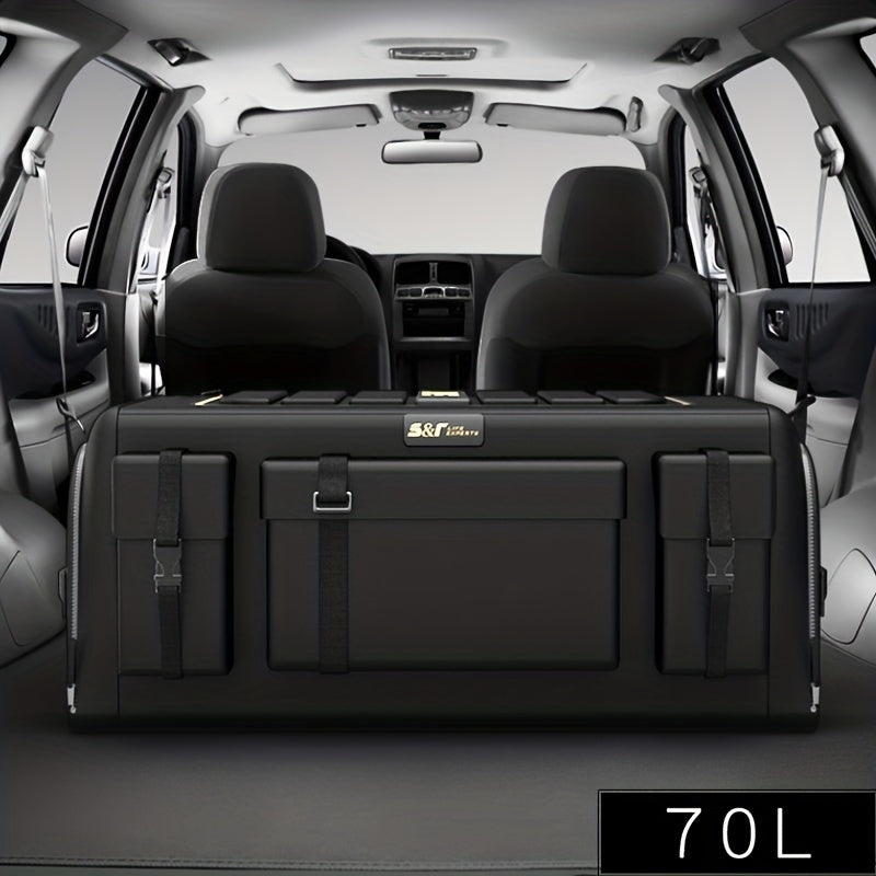 Органайзер для багажника автомобиля, складной, с несколькими отделениями, ящик для хранения для автомобиля SUV