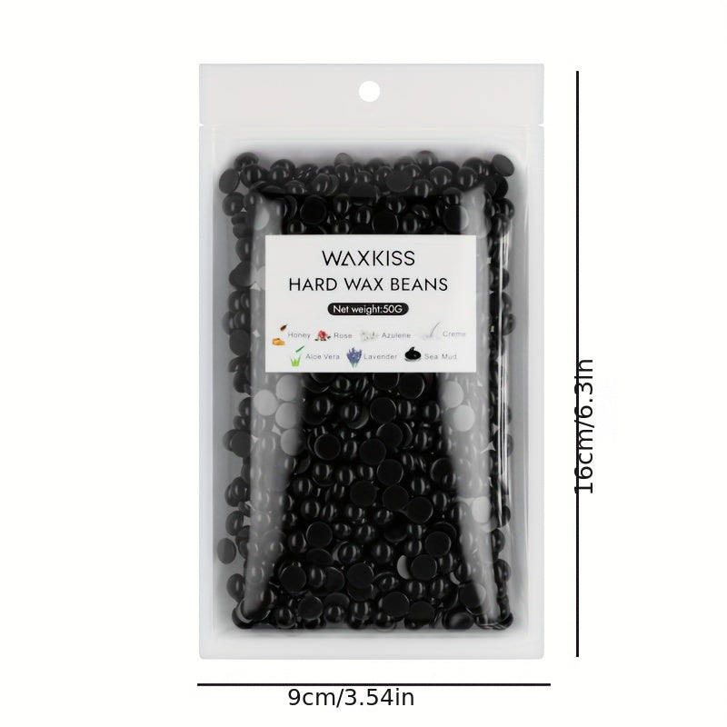 Мужской и женский набор для пополнения восковых бусин 50 г твердый воск для удаления волос многоцветный
