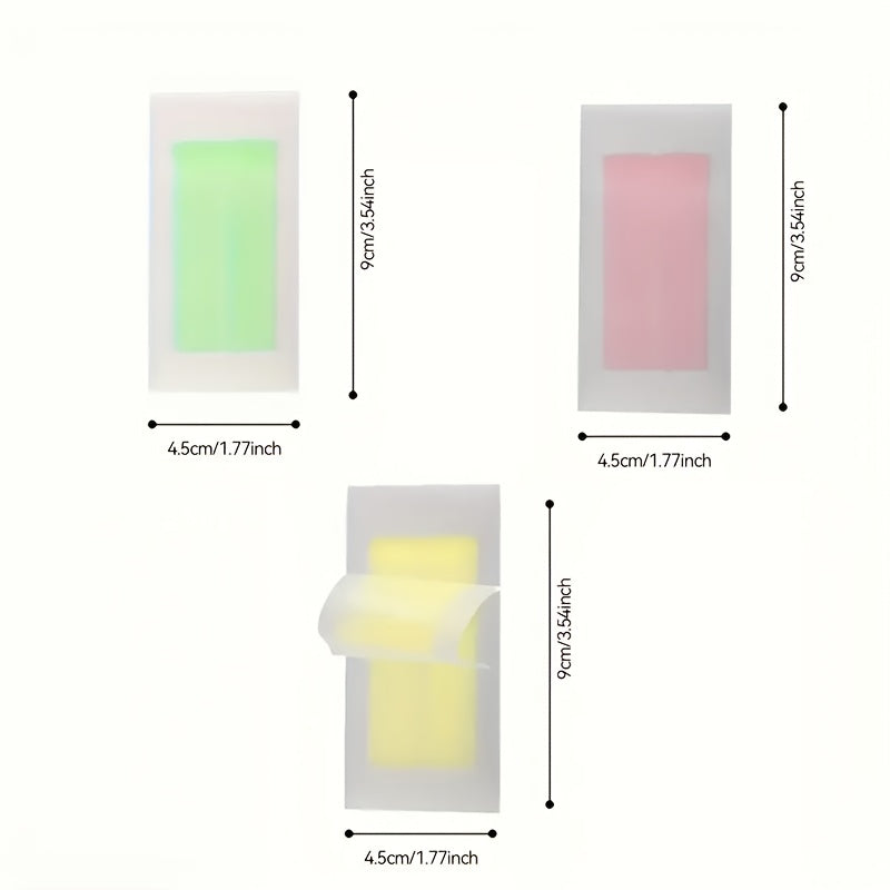 20Pcs Hair Removal Wax Paper For Facial Bikini Line Beard Eyebrows