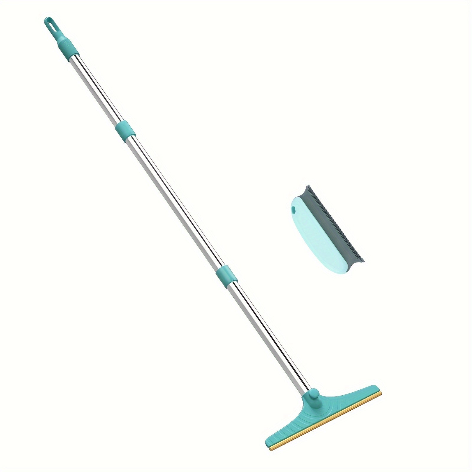 Adjustable Dog Deshedding Brush Plastic Metal No Battery