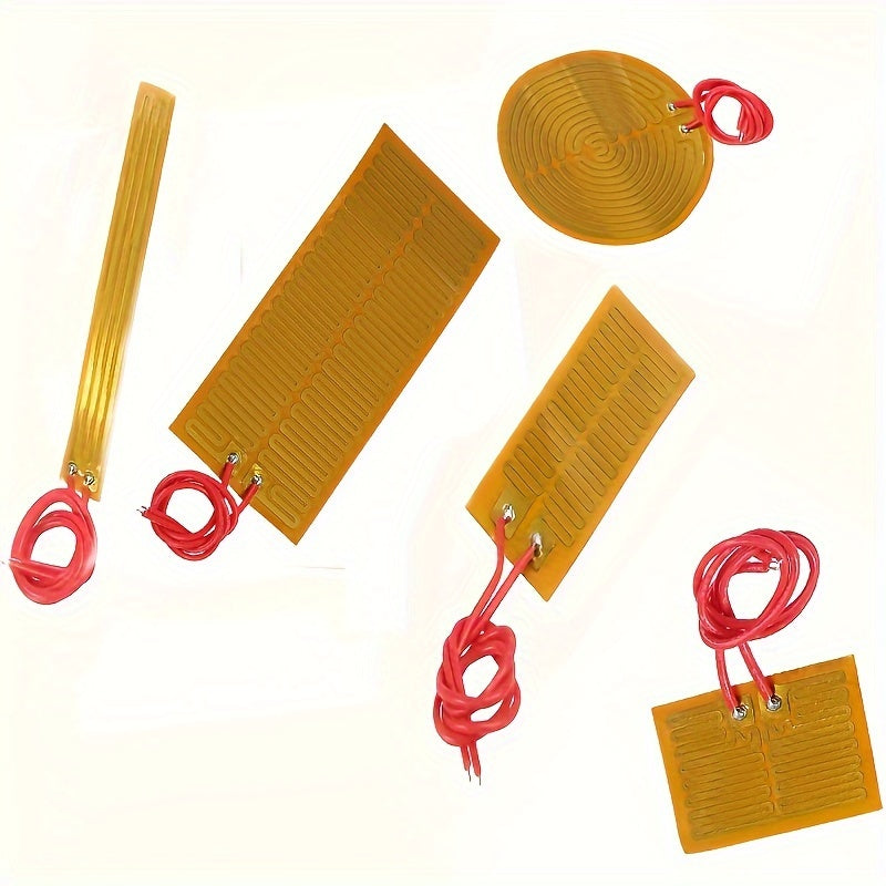 Electric Heating Film Pad for Oil Tanks Defogging 10-100mm 5V 12V 24V