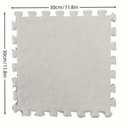 Ichki foydalanish uchun 12 ta bir-biriga mos keladigan EVA ko'pikli mozaika matolari to'plami 29.97cm