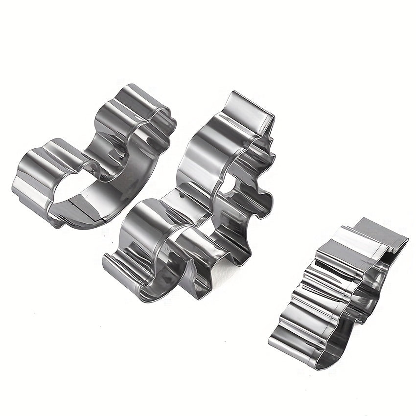 В набор входят три формочки для печенья из нержавеющей стали в форме единорога для выпечки помадки.