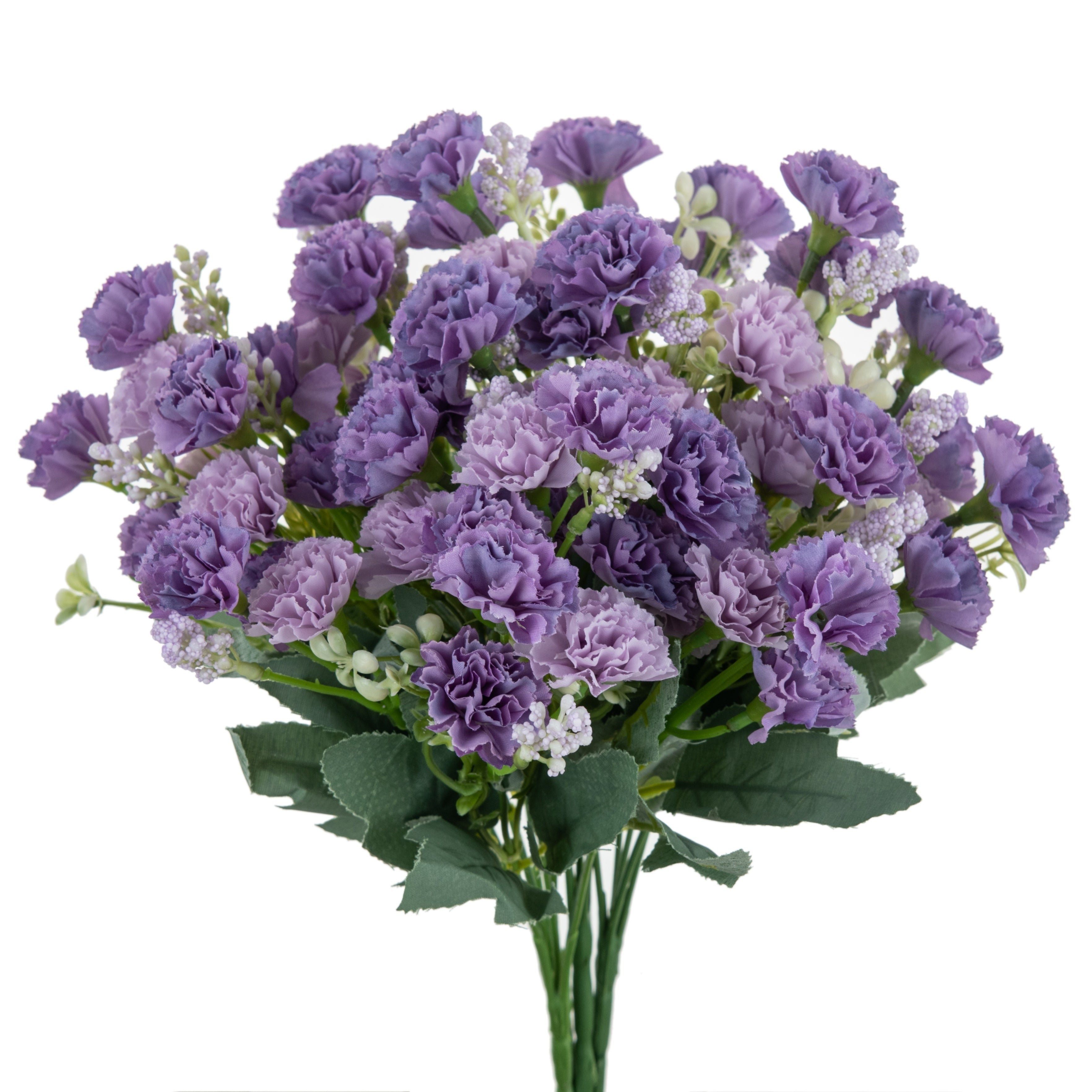 UV Resistant Outdoor Artificial Carnations for Home Decor and Events