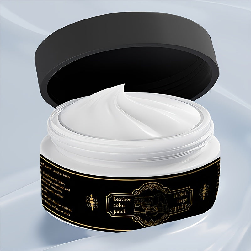 Large Capacity Faux Repair Paste for Shoes Bags Furniture White 100ml