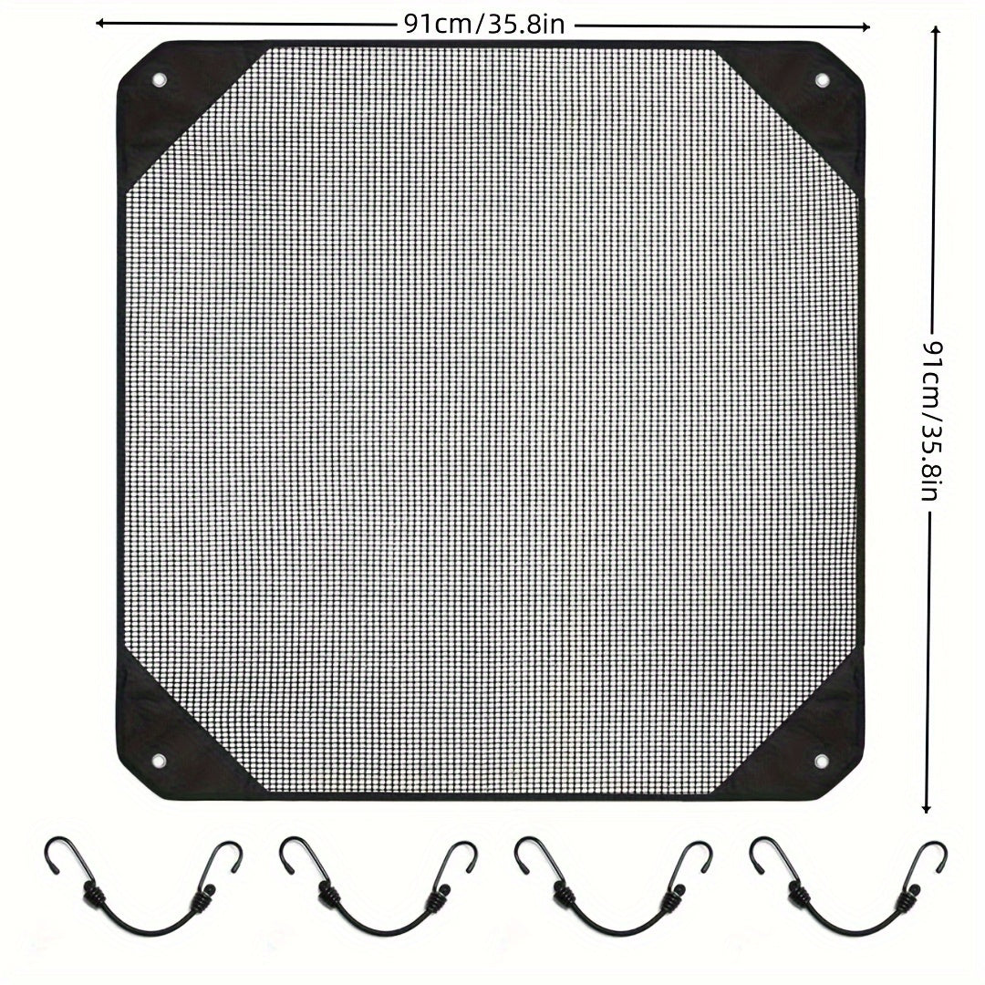 Universal Mesh Cover for Central AC Units Waterproof Outdoor Winter Shield Large