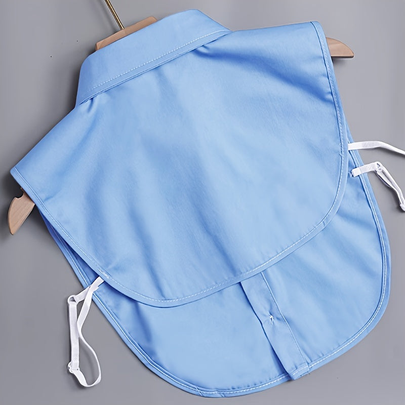 Erkaklar uchun ajraladigan polyester toʻqilgan kofta boʻynigʻi uchun aksessuar, uniseks