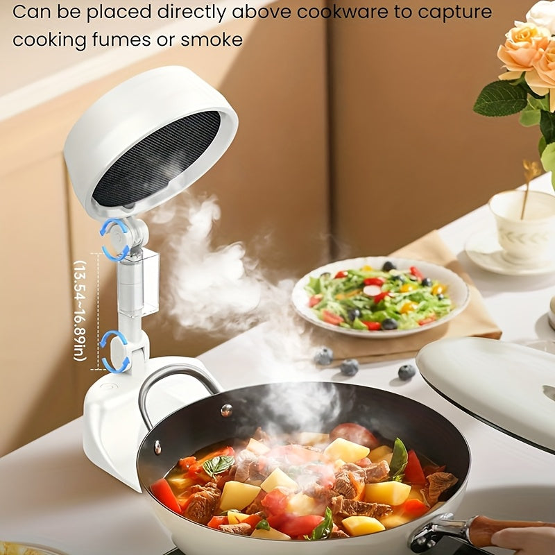 Campana extractora portátil para cocina interior de bajo ruido para autocaravana