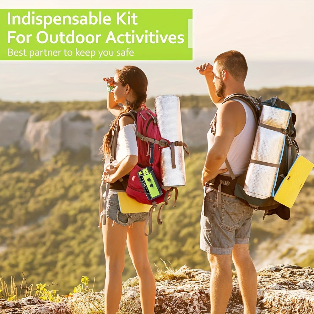 4000mAh Solar Hand Crank Emergency Radio with Flashlight Cell Phone Charger and SOS