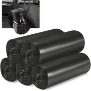 5 Rolls and 1 Pack Disposable Garbage Bags for Car Trash Can Office Kitchen