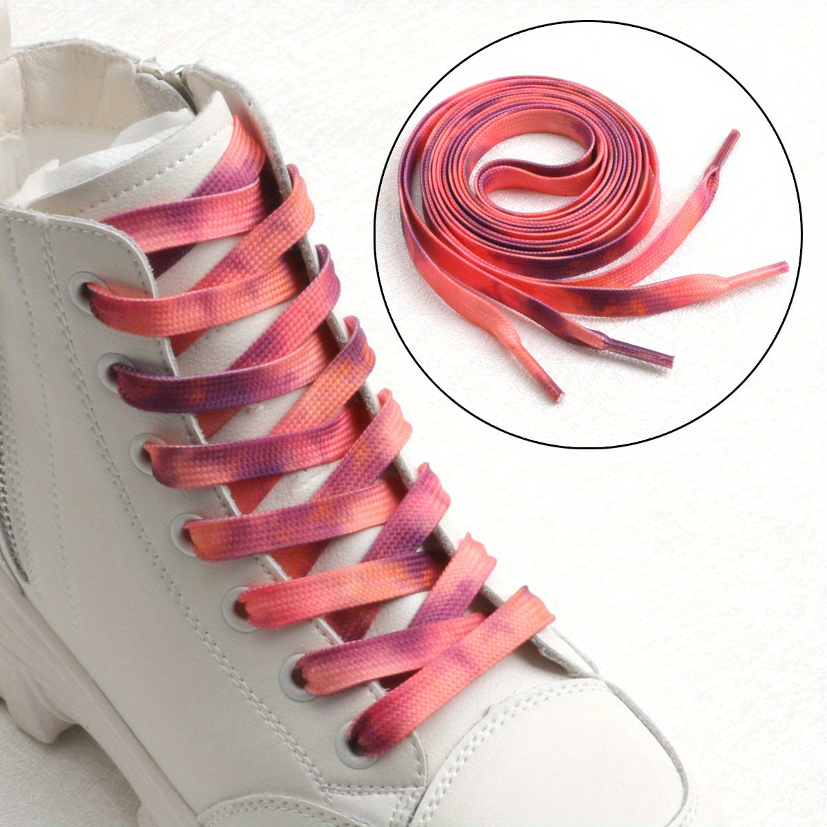 Unisex Canvas Shoe Laces Pack Cool Pattern for Sneakers Skate Shoes