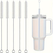 5 ta Nilon yumshoq cho'tka boshlari to'plami, quvurlar va naychalar uchun, moslashuvchan, qayta ishlatiladigan metall tutqich bilan