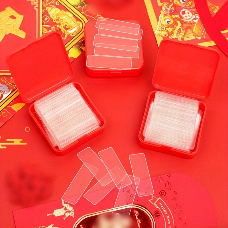 60pcs Double-Sided Tape Heavy Duty Strong Adhesive No Residue for Home Office