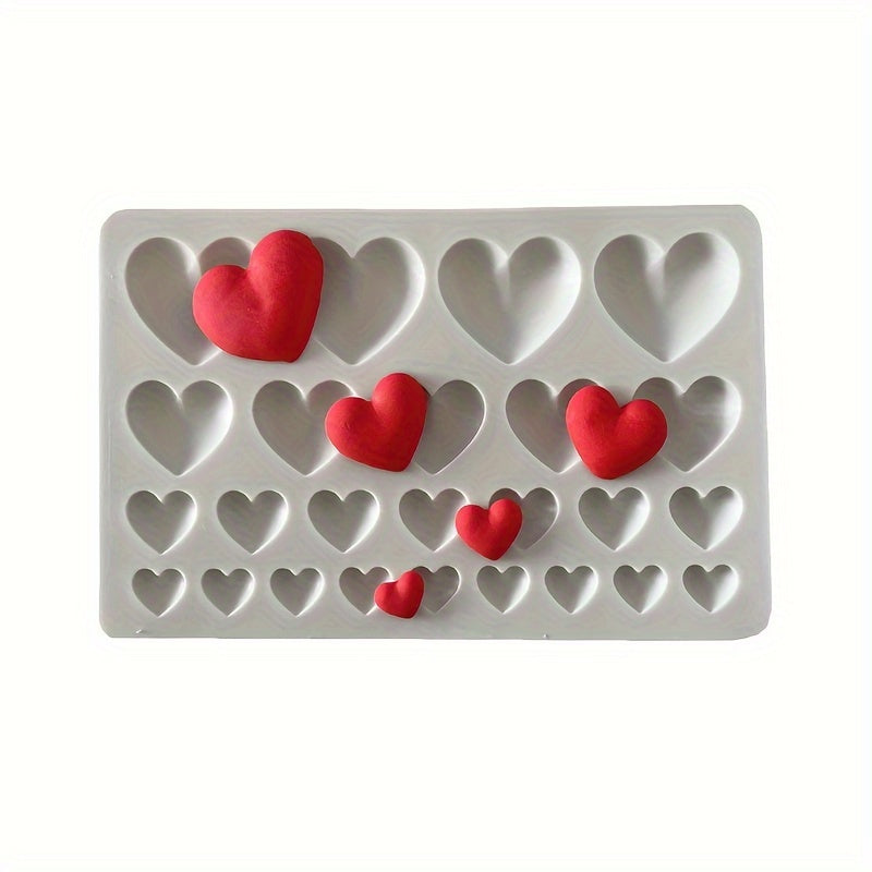 Valentine's Day Resin Silicone Mold for Handmade Soap and Aromatherapy