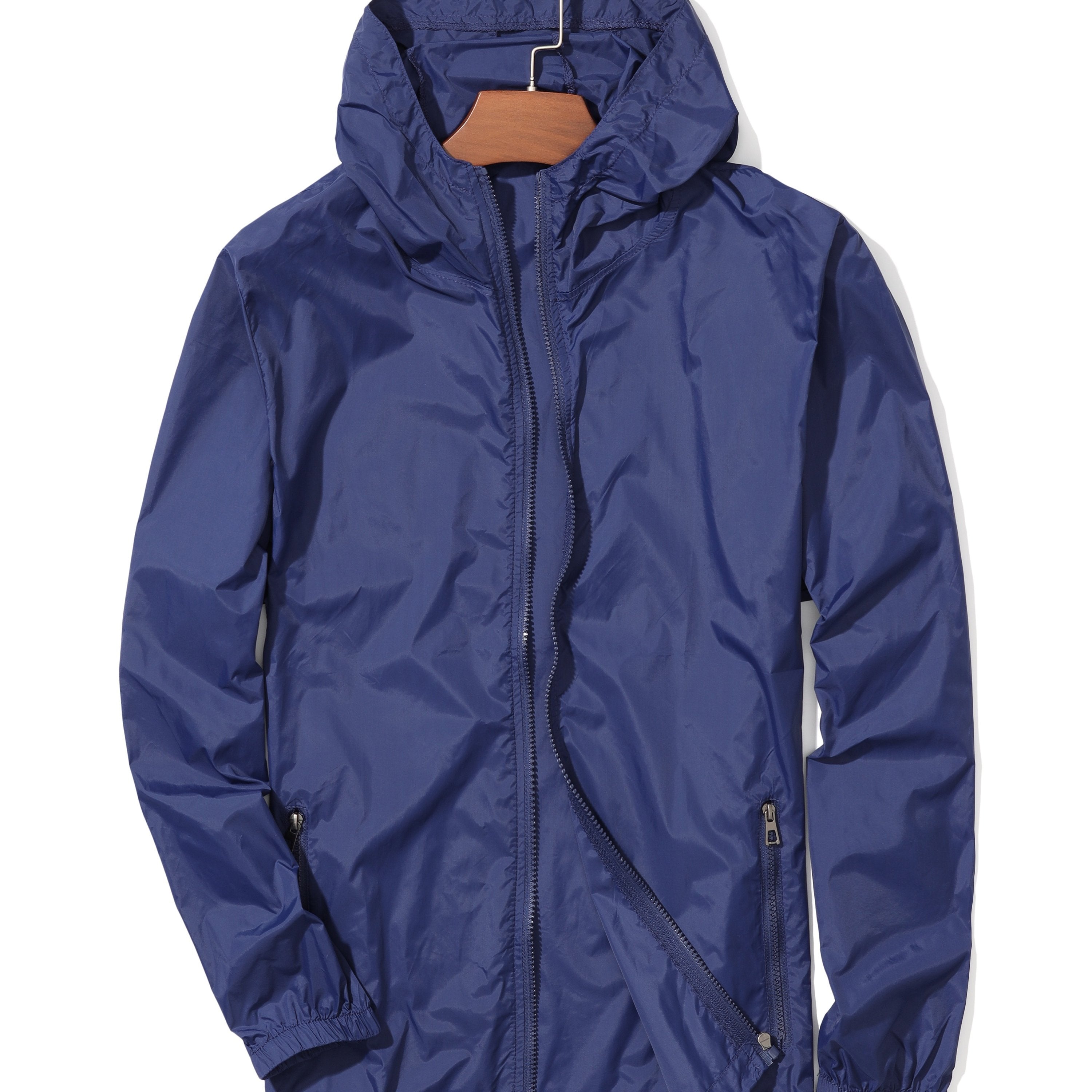 Breathable Sun Protection Windbreaker for Men and Women Quick-Drying Hooded Casual Outdoor Spring Summer