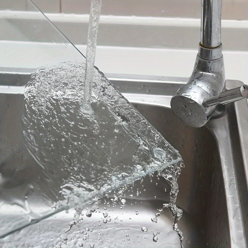 Set of 2 Clear Tempered Glass Cutting Boards Kitchen Heat Resistant Countertop Protectors