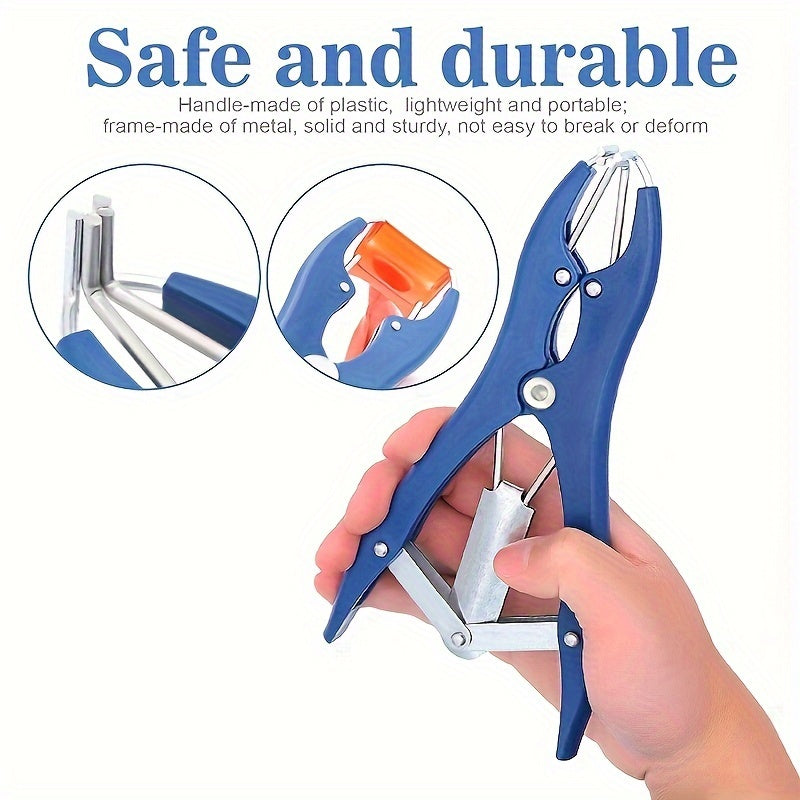 Stainless Steel Balloon Filler Pliers Qoʻlda Confetti Popper Bayram bezaklari