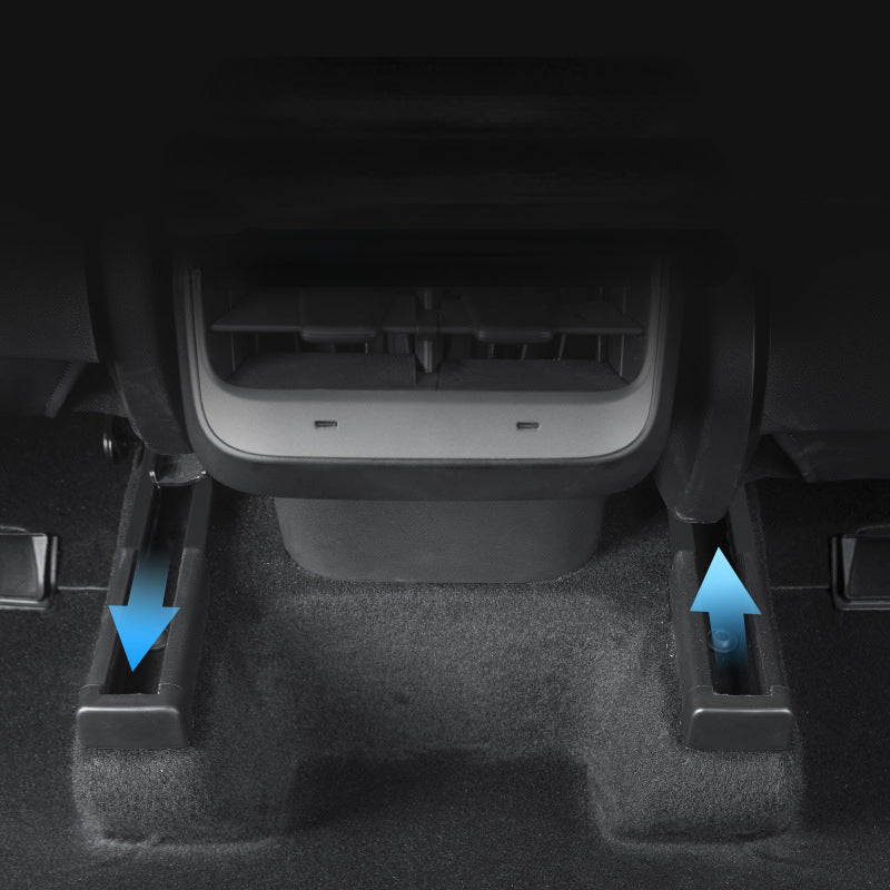 Universal Car Seat Sliding Cover Durable PP Material Scratch Resistant for Tesla Models