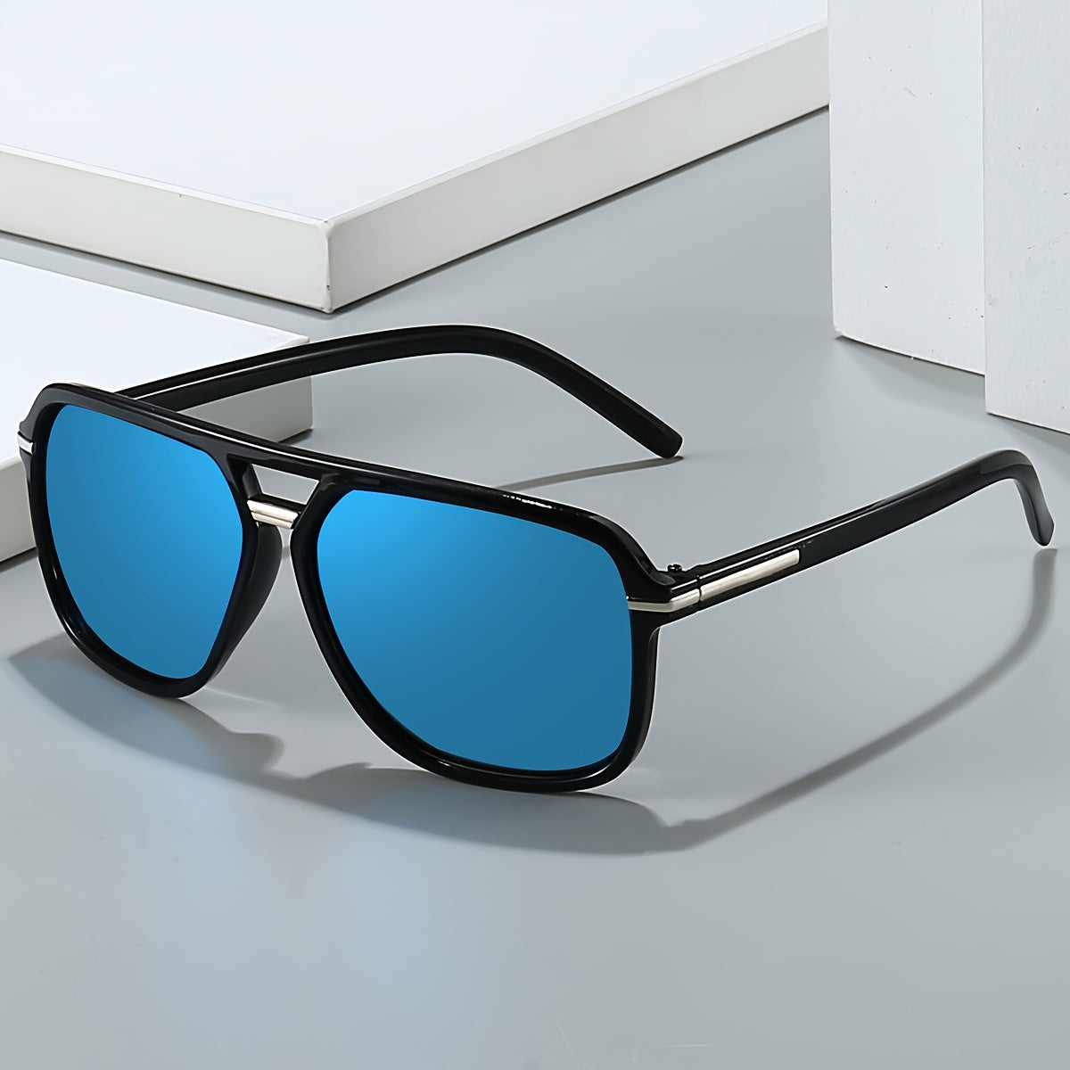 Retro-Inspired Unisex Fashion Glasses for Sun Protection and Daily Wear
