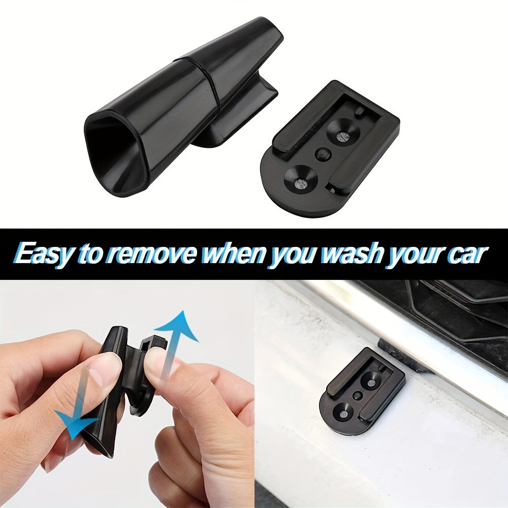 Car Deer Warning Whistle Device, Soundwave Technology, Durable ABS Resin, Pack of 2