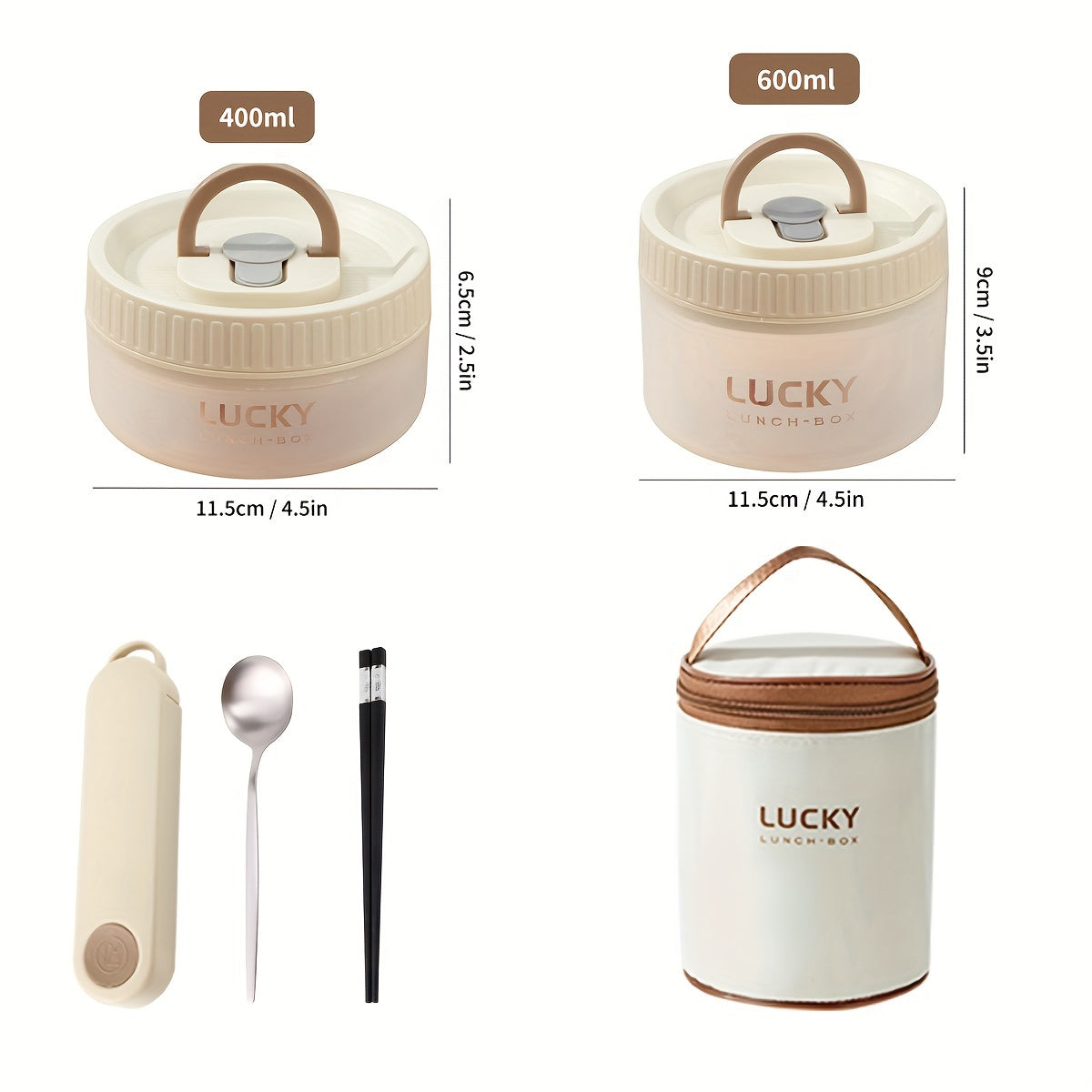 Transparent Plastic Bento Box for Fruit Salad, Microwaveable Leak-Proof Food Container