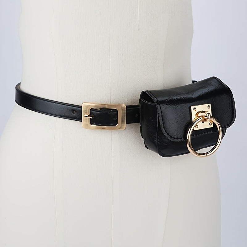 Женская поясная сумка casual небольшая поясная сумка с регулируемым ремнем