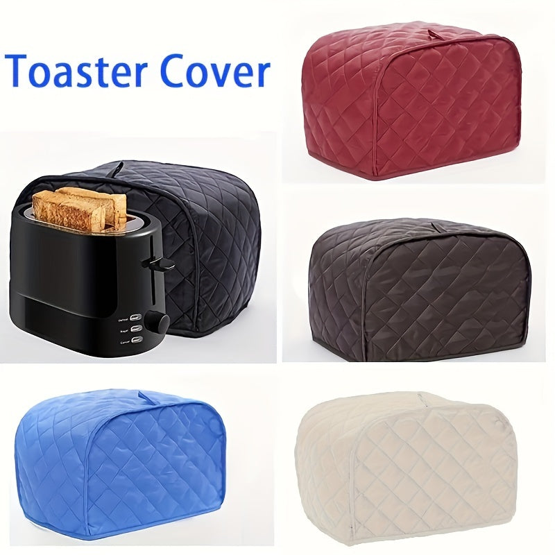 Polyester Quilted Toaster Cover Universal Size Dust and Fingerprint Resistant