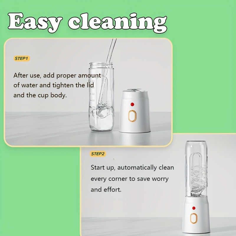 Portable USB Juicer Cup with Double Cup Option Blender and Juicer 3 Pieces