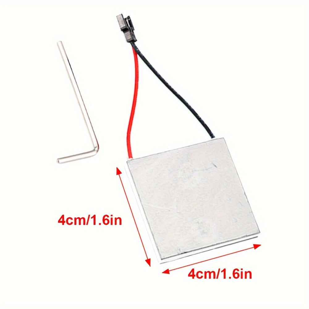 Fireplace Fan Motor Generator Chip Metal Thermoelectric Heat Generator Universal Fit