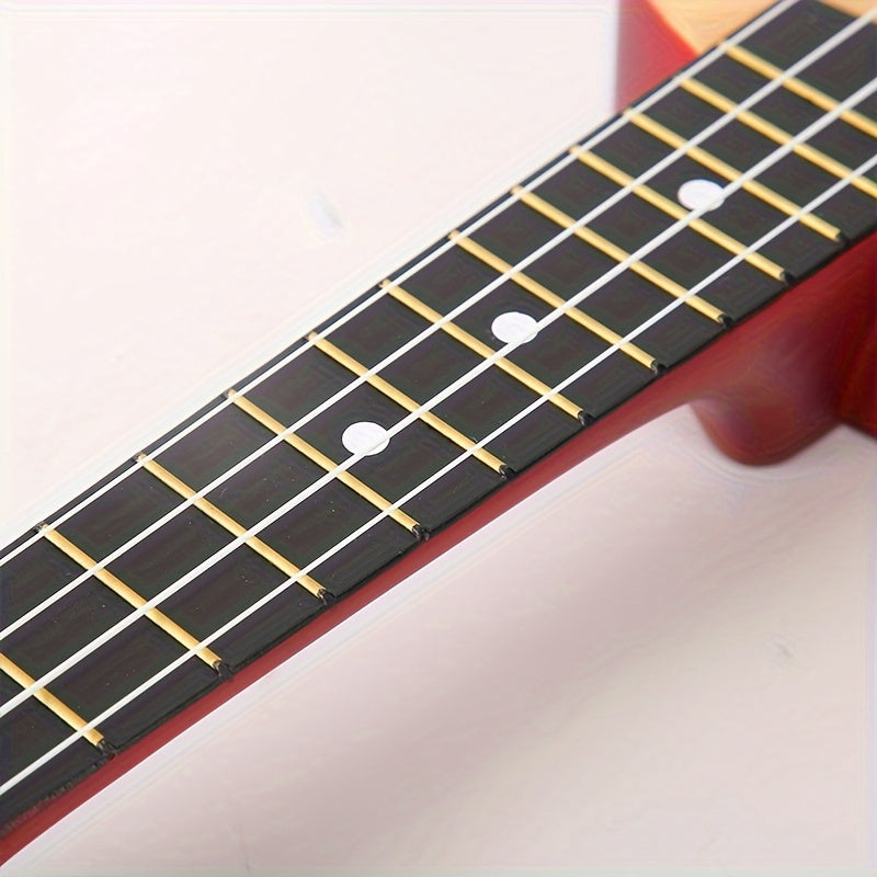 53.34 cm Soprano Basswood Ukulele with Accessories for Beginners