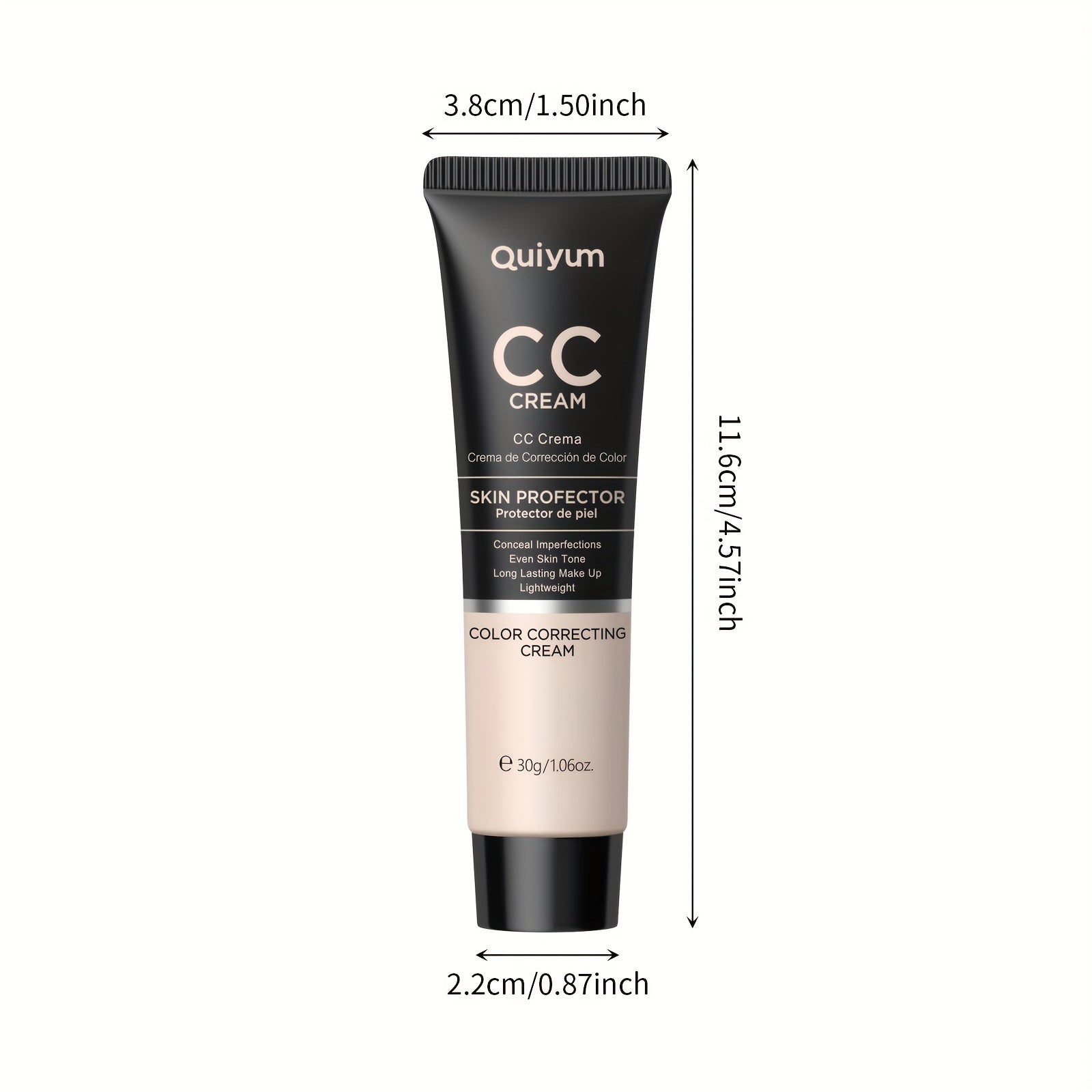 Long-Lasting 3-Color CC Cream Oil Control Full Coverage Concealer