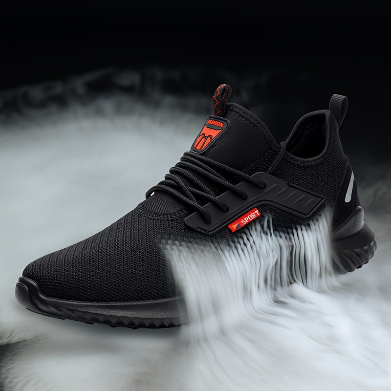 Men's Steel Toe Work Shoes Lightweight Breathable Safety Shoes for Men