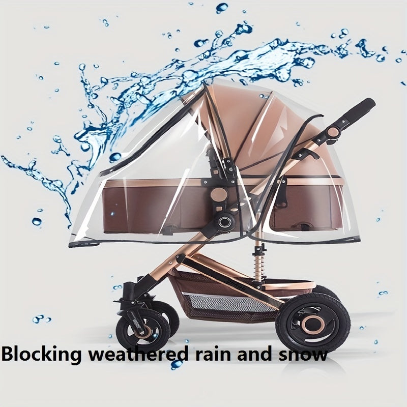 Baby Stroller Cover EVA Waterproof Windproof Dustproof Breathable for Baby Carriage