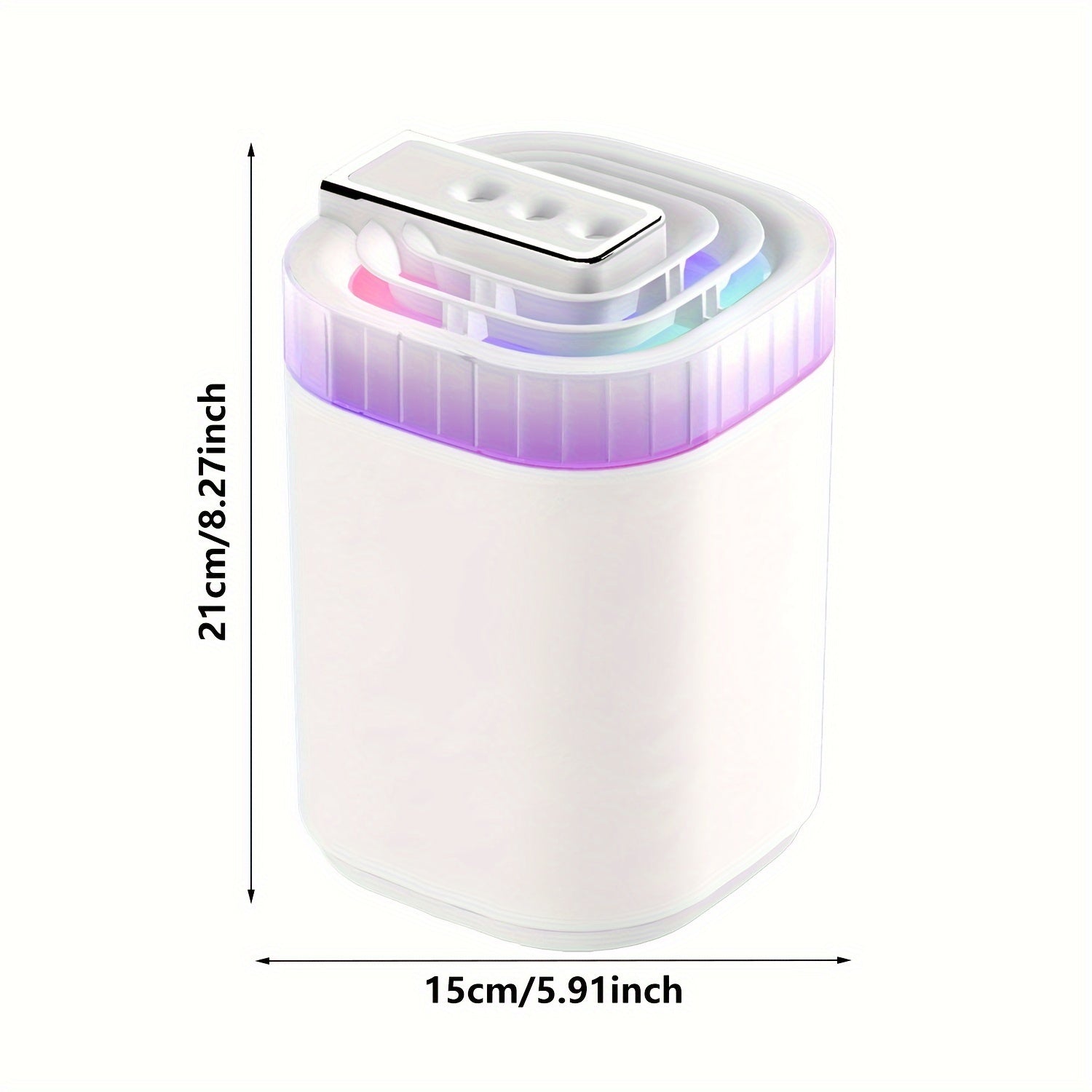 Large Capacity Ultrasonic Humidifier Silent Nightlight USB Powered for 21-30㎡