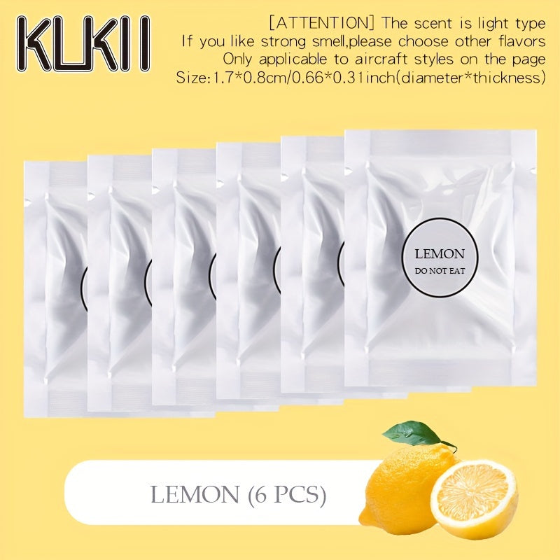 Car Air Freshener Scented Tablets Pack of 6 or 15 for Cars and SUVs