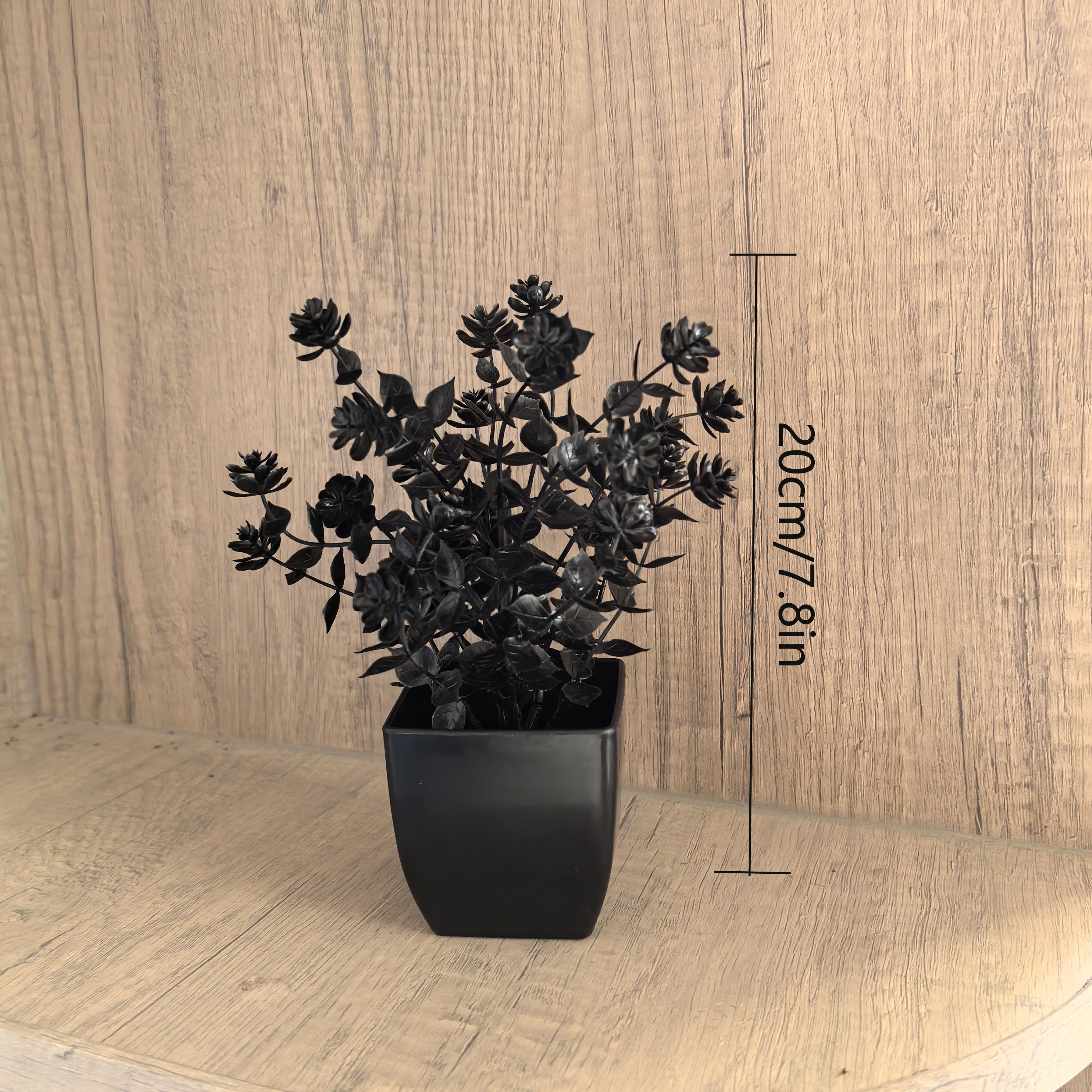 Artificial Plants Mini Eucalyptus and Grass Potted Decor for Home Office