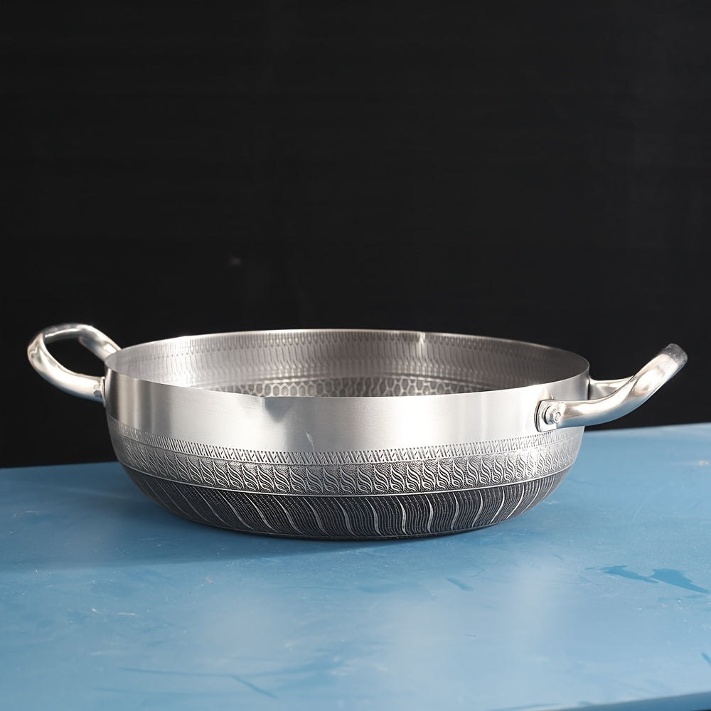 Ikki tomonlama asal to'ri dizayni bilan kumush rangli qovurish panasi