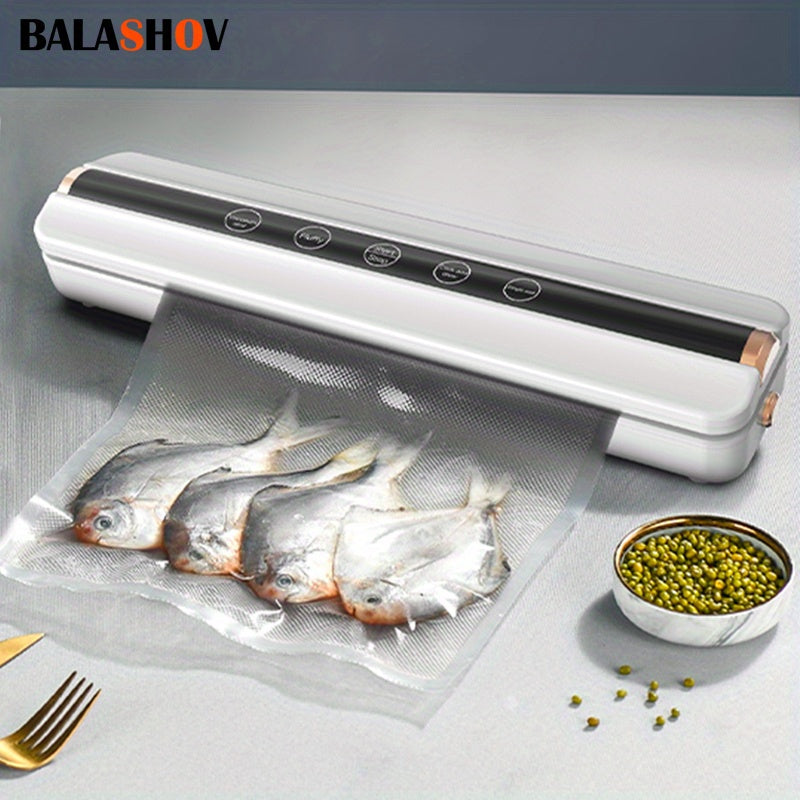 Selladora de vacío portátil inalámbrica con carga USB 10 bolsas incluidas