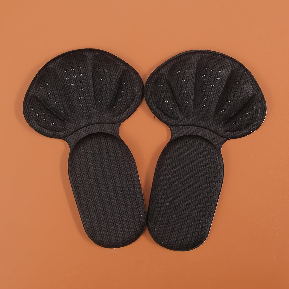 Unisex TPE Heel Cushion Pads 1 Pair Anti-Slip Breathable Heel Inserts