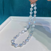 Freshwater Pearl Necklace with Baroque Flower Design Elegant Jewelry for Weddings Parties