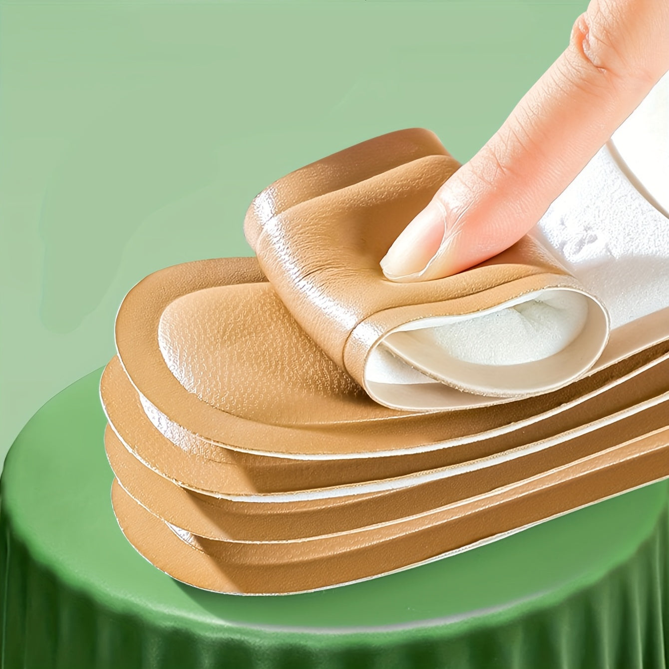 Women's Soft Anti-Slip Insole Pads for High Heel Sandals, Self-Adhesive