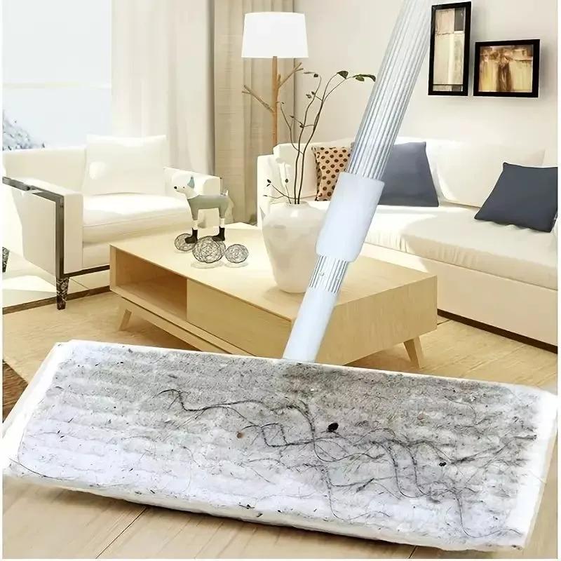 Disposable Dust Paper Mop Cloths for Floor Cleaning Replacement Packs
