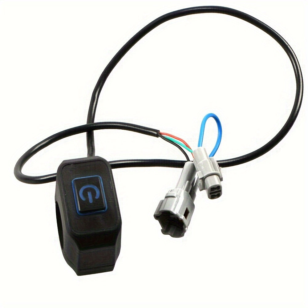 60W LED Light Switch Light Bar Kit with Wiring Harness for Dirt Bikes