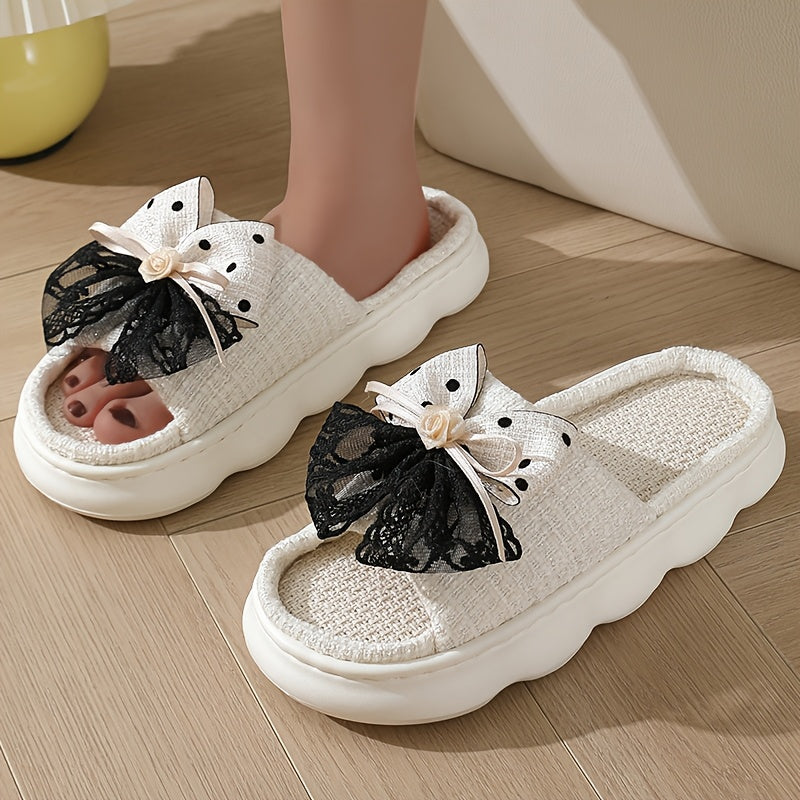 Ayollar uchun nafas oladigan ichki-ochiq uy poyabzali, qulay va engil