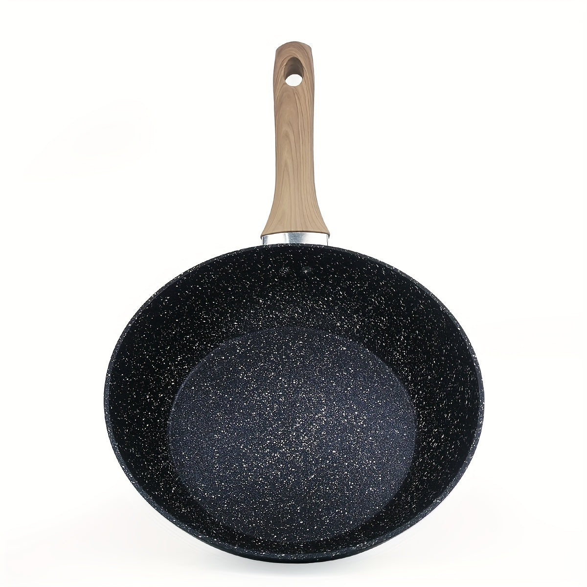 Yog'li qovurilgan idishlar uchun non-stick qovurilgan idishlar, sog'lom pishirish uchun alüminium oshxona anjomlari, gaz plitkasi bilan mos, oson tozalash